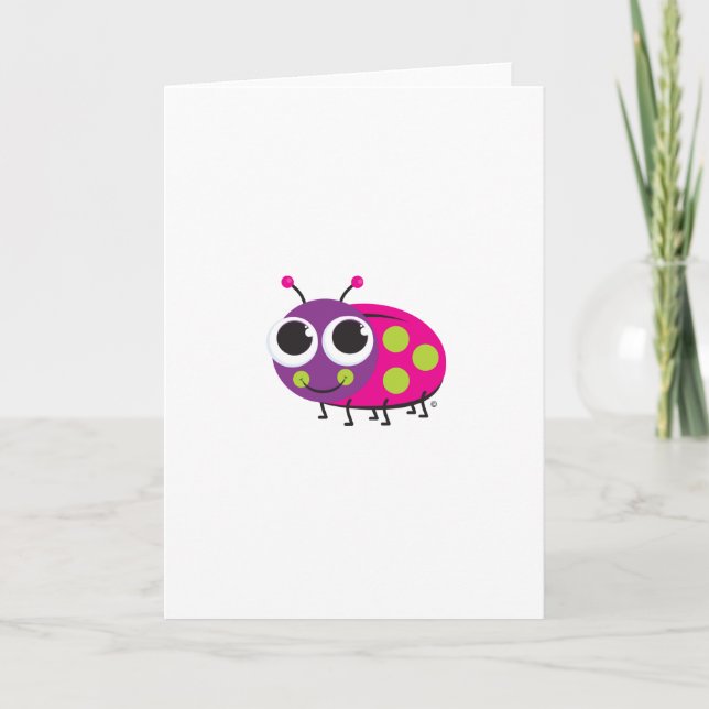 Ladybug Greeting Card Kort (Framsida)