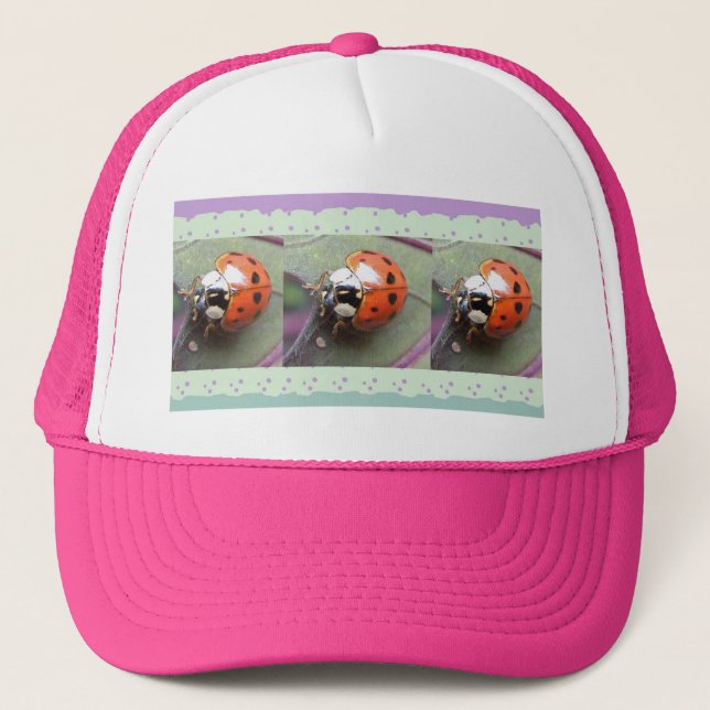 Ladybug Hat Truckerkeps (Framsida)