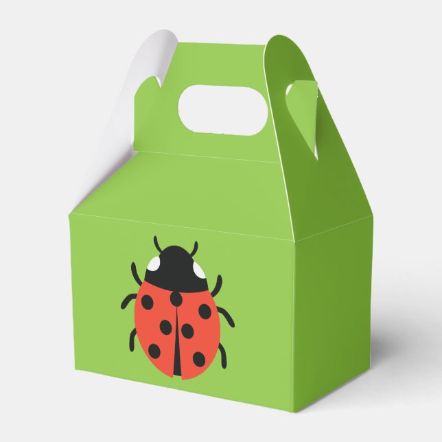 Ladybug Illustration Presentaskar (Framsidan Sidan)