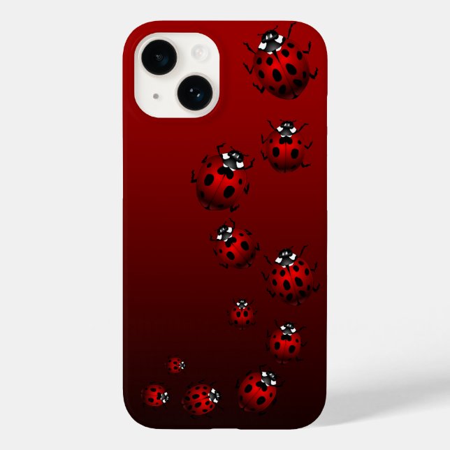 Ladybug iPhone-fodral Lady Bird iPhone-presenter (Baksida)