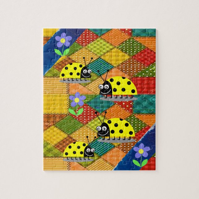 Ladybug Jigszle Puzzle Pussel (Vertikal)