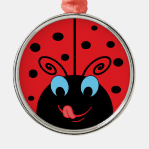 Ladybug Julgransprydnad Metall