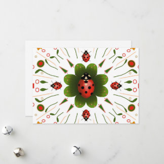 Ladybug julkort