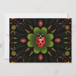 Ladybug julkort
