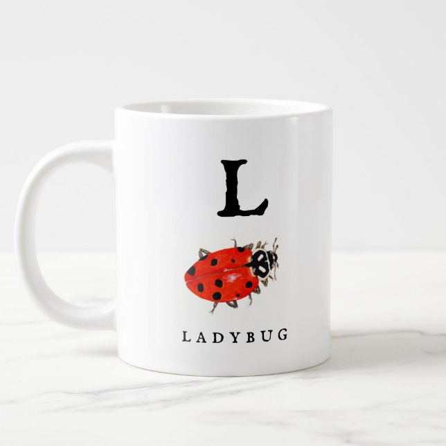 Ladybug Jumbo Mugg (Vänster)