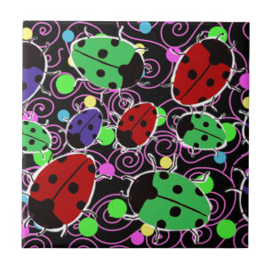 Ladybug Kakelplatta