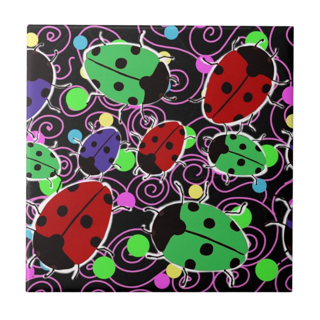 Ladybug Kakelplatta (Framsidan)