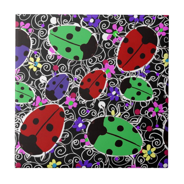 Ladybug Kakelplatta (Framsidan)