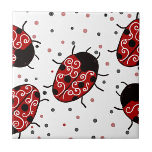 Ladybug Kakelplatta