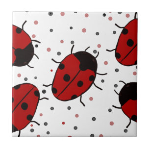 Ladybug Kakelplatta
