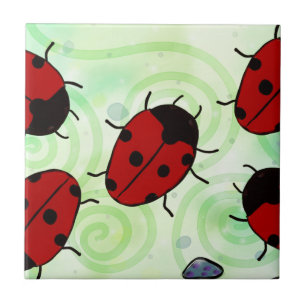 Ladybug Kakelplatta