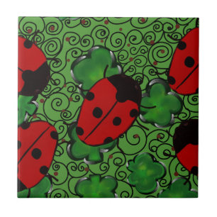 Ladybug Kakelplatta
