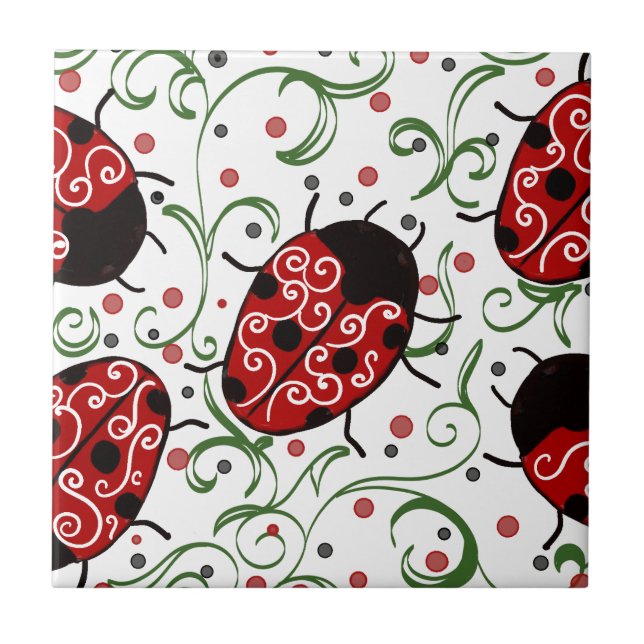 Ladybug Kakelplatta (Framsidan)