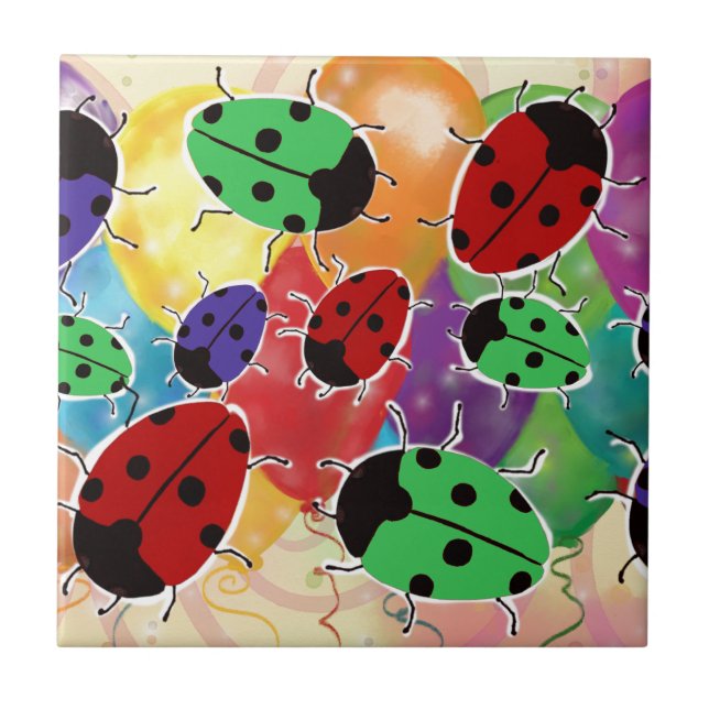 Ladybug Kakelplatta (Framsidan)