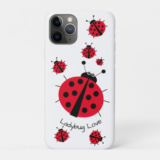 Ladybug Kärlek Girly Roligt Cute Tecknad