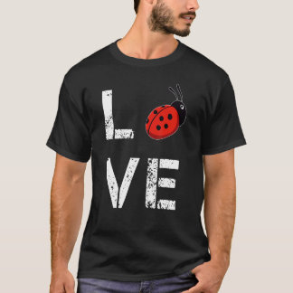 Ladybug Kärlek Ladybird Sweet Ladybug T Shirt