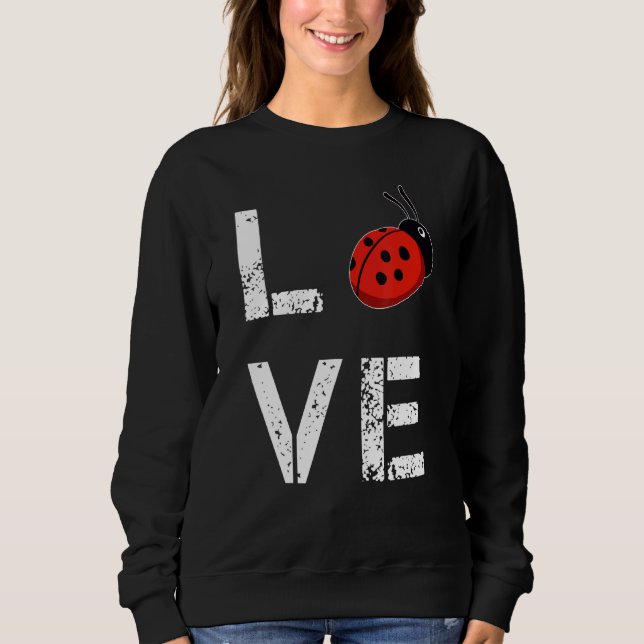 Ladybug Kärlek Ladybird Sweet Ladybug T Shirt (Framsida)