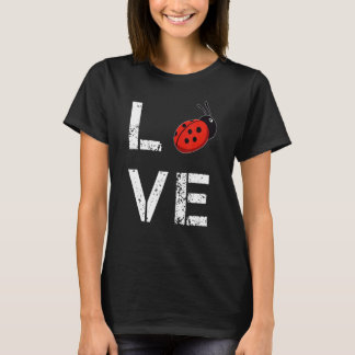 Ladybug Kärlek Ladybird Sweet Ladybug T Shirt