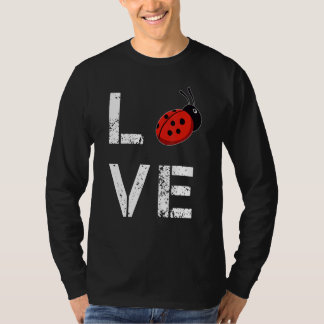 Ladybug Kärlek Ladybird Sweet Ladybug T Shirt