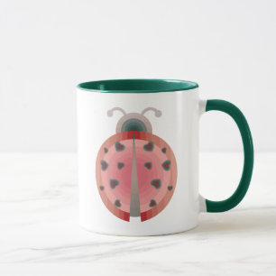 ladybug kärlek mugg