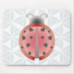 ladybug kärlek musmatta