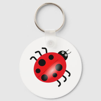 Ladybug Keychain Nyckelring