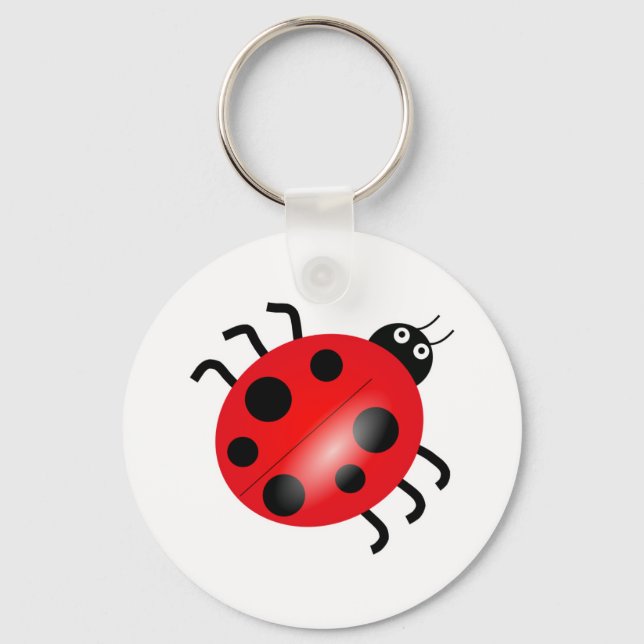 Ladybug Keychain Nyckelring (Framsida)
