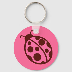 Ladybug Keychain Nyckelring