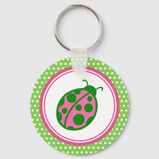 Ladybug Keychain Nyckelring (Framsida)