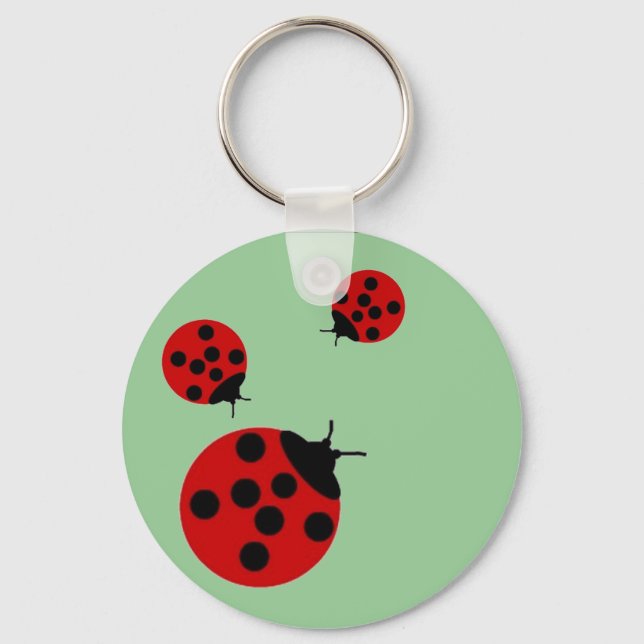 Ladybug Keychain Nyckelring (Framsida)
