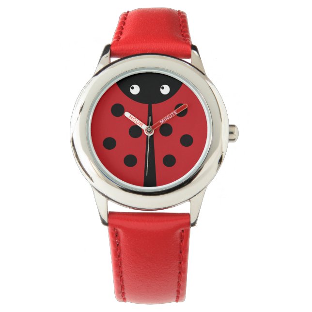 Ladybug Kids' Watch Armbandsur (Framsida)