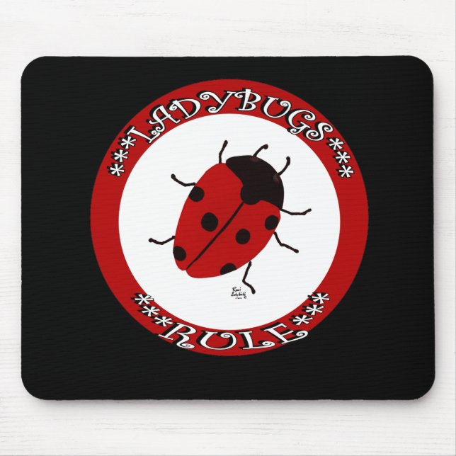 Ladybug-knapp Musmatta (Framsidan)