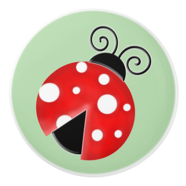 ladybug knopp (Framsidan)