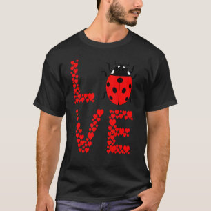 Ladybug Kryp Kärlek Cute Ladybug Insekt Entomology T Shirt
