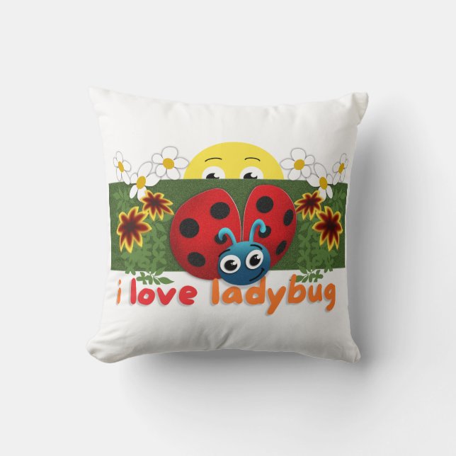 Ladybug Kudde (Framsida)