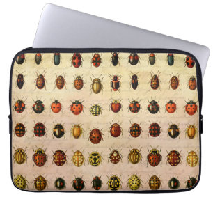Ladybug Ladybird Beetle Insekt Kryp Laptop Fodral
