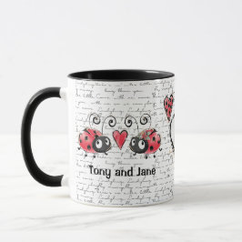 Ladybug Ladybird design Mugg