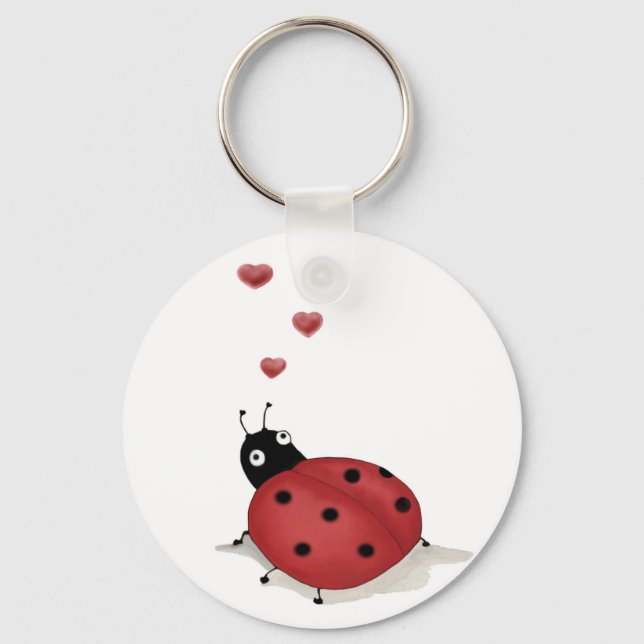 Ladybug Ladybug Keychain Nyckelring (Framsida)