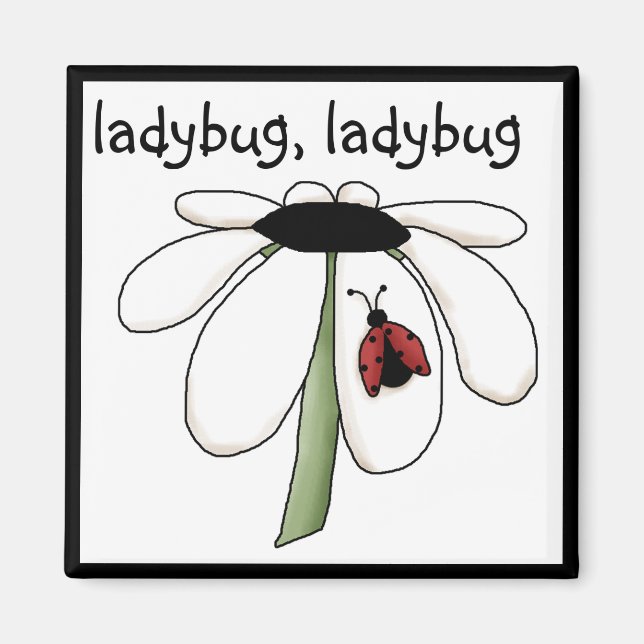 Ladybug Ladybug Tshirts och Gifts Magnet (Framsidan)