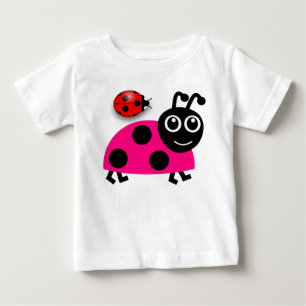 ladybug, ladyfågelskalk, skalbagge t shirt