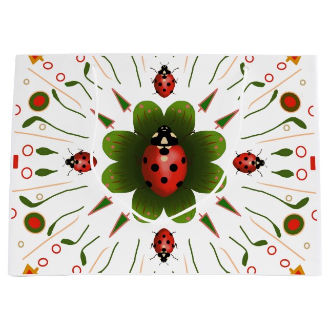Ladybug Large Gift Bag (Framsidan)