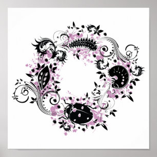 Ladybug Life Cycle Poster - Lila