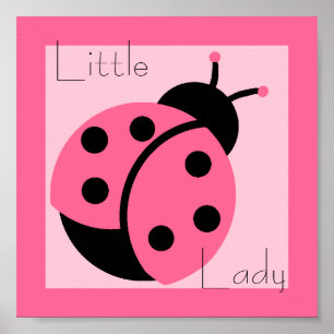 Ladybug "Little Dam" Skriv ut Poster