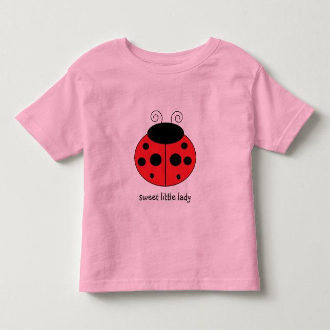 Ladybug Long Sleged Girls Shirt T (Framsida)