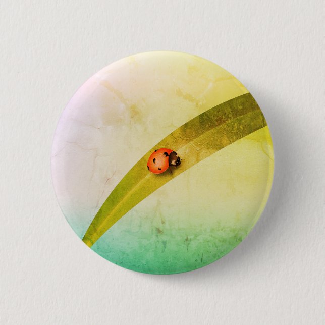 Ladybug Löv Knapp (Framsida)