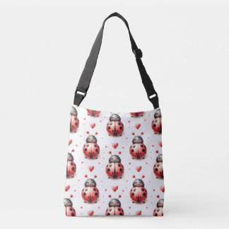 Ladybug Love (personalized) Axelväska