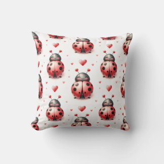 Ladybug Love (personalized) Kudde