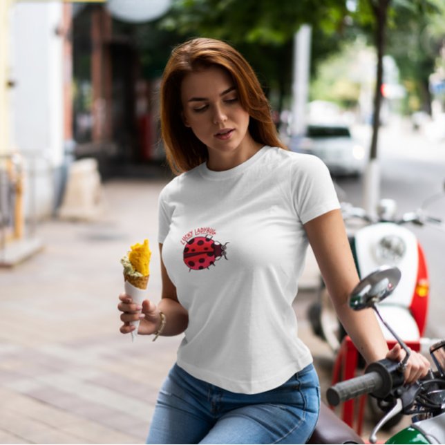 Ladybug Lucky Insekt T Shirt (Skapare uppladdad)