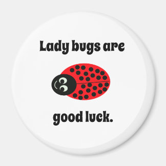 Ladybug, lycka till magnet
