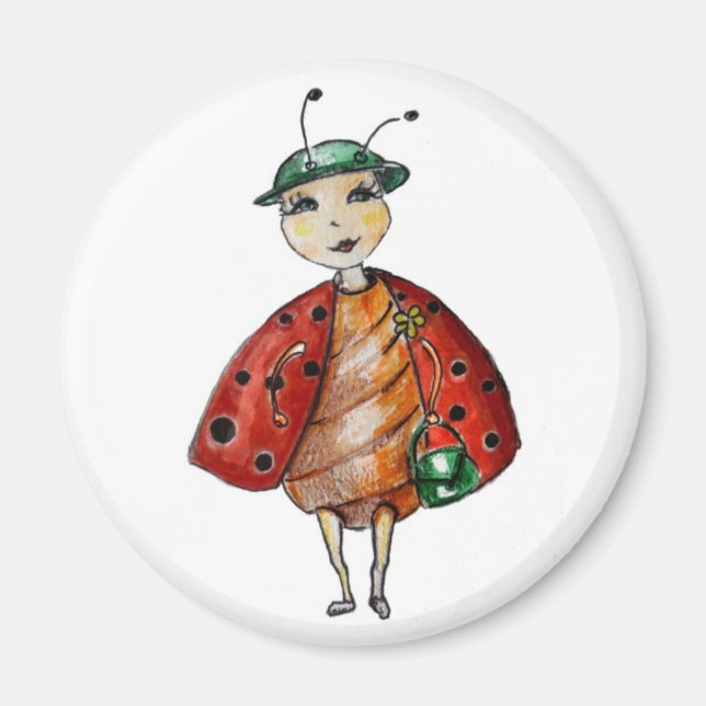 ladybug magnet (Framsidan)